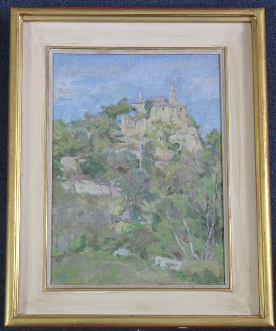 § Diana Maxwell Armfield (b.1920) Saumane-de-Vaucluse, 10.5 x 7.5in.